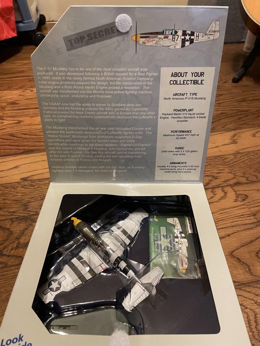 Yahoo!オークション - 飛行機 ジェミニエース P-51B Mustang " Fero