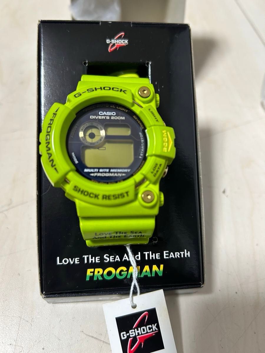 激レア フロッグマン 山下 FROGMAN G-SHOCK GW 200F 雨蛙 ヤマピー