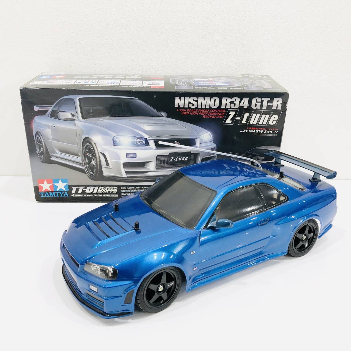 Yahoo!オークション - タミヤ TT-01 1/10 RC ニスモ R34 GT-R Z-Tune