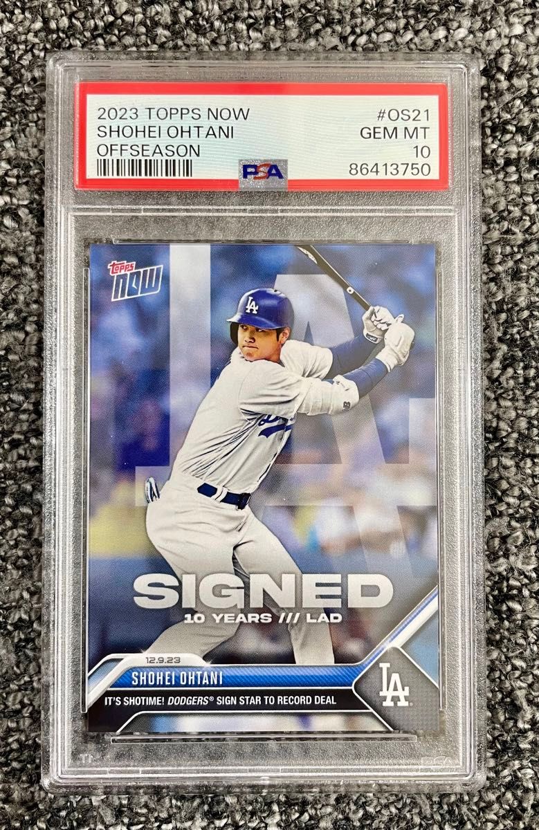 2021 topps now 大谷翔平 MVP ⁄25 psa10 PSA10】大谷翔平 2021 Topps