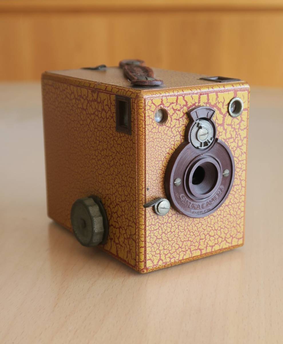 Yahoo!オークション - 【希少】さくらボックスカメラ 1 黄色 六櫻社