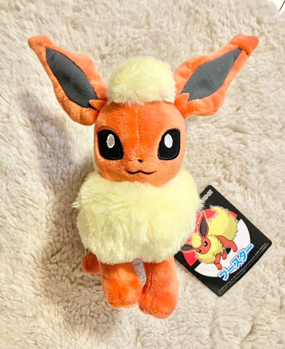 タグ付き】ポケモンセンター ブースター ぬいぐるみ タカラトミー