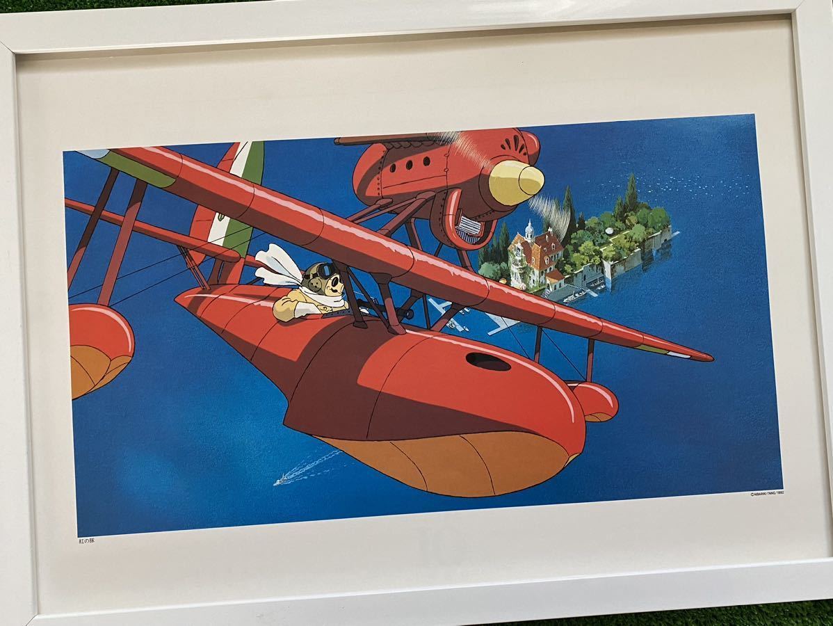 激レア】ジブリ 紅の豚 ポスター 宮崎駿 カレンダー 1996年 検)セル画