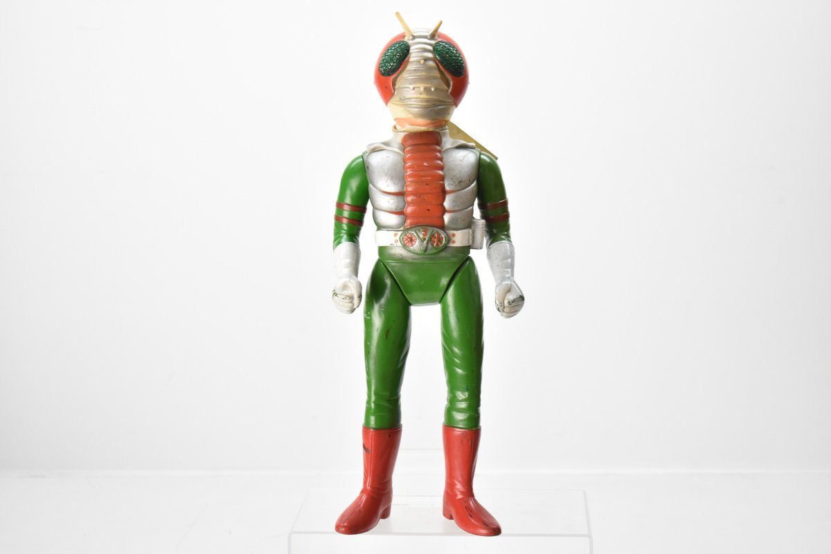 Yahoo!オークション - 超希少 旧バンダイ 仮面ライダーV3 面取れ ソフ