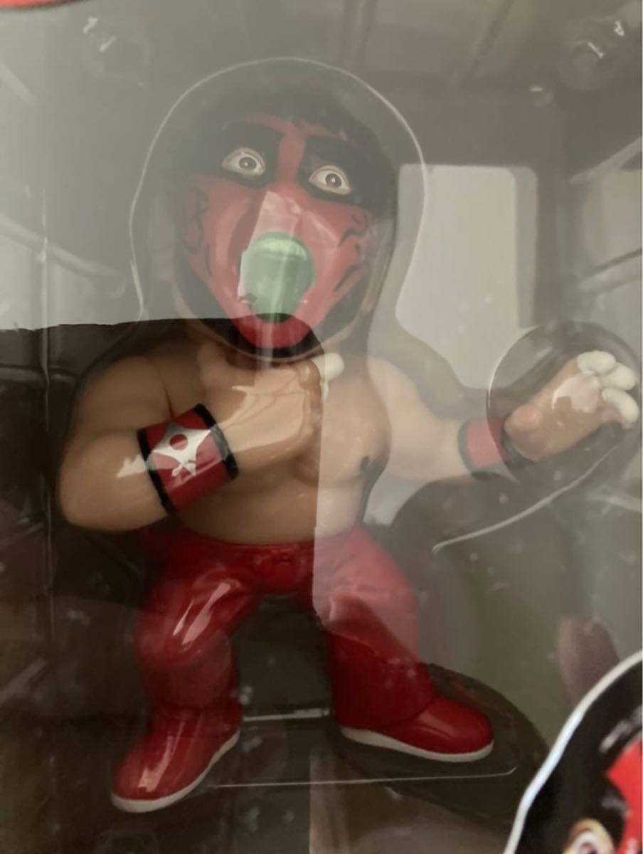 絶版 16dソフビコレクション グレート・ムタ[90's赤ペイントVer