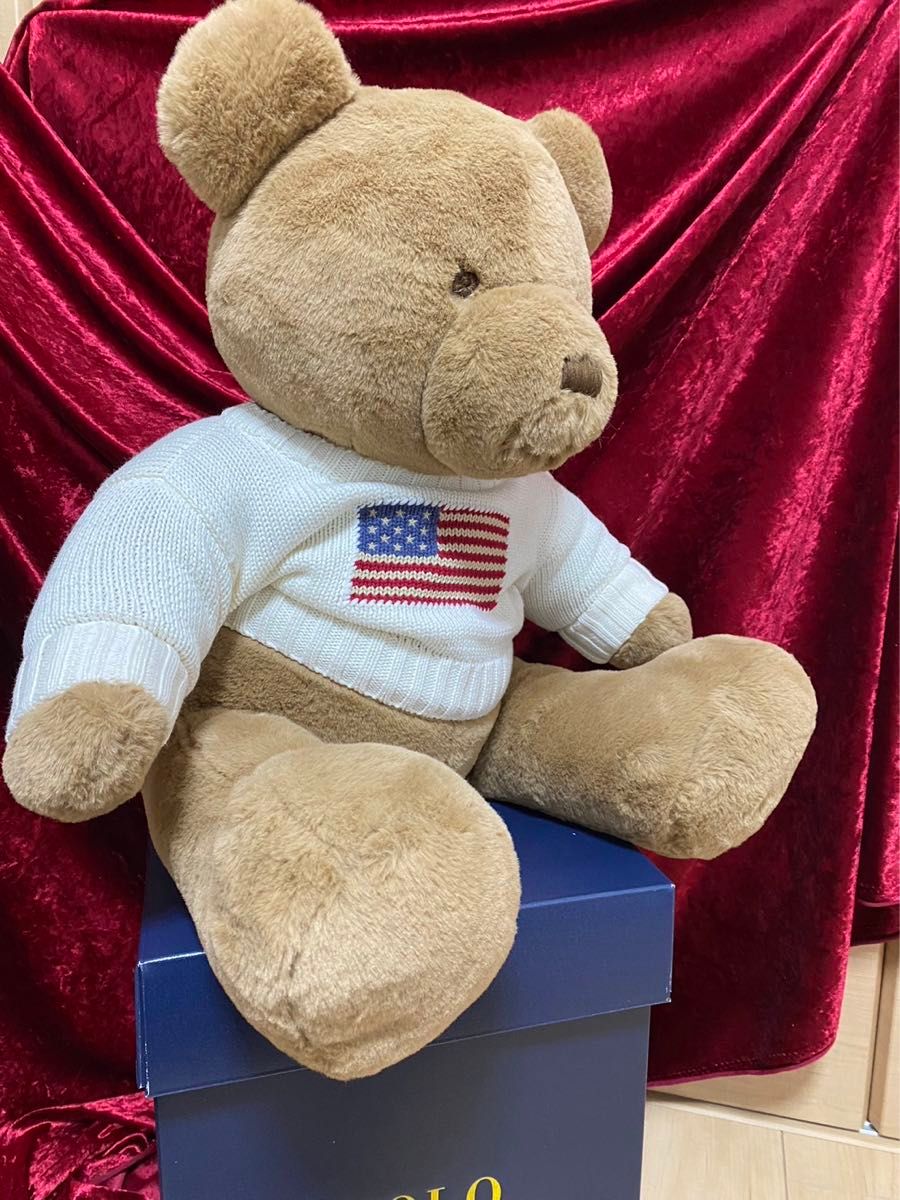 ポロラルフローレンベアぬいぐるみ (大)｜Yahoo!フリマ（旧PayPayフリマ）