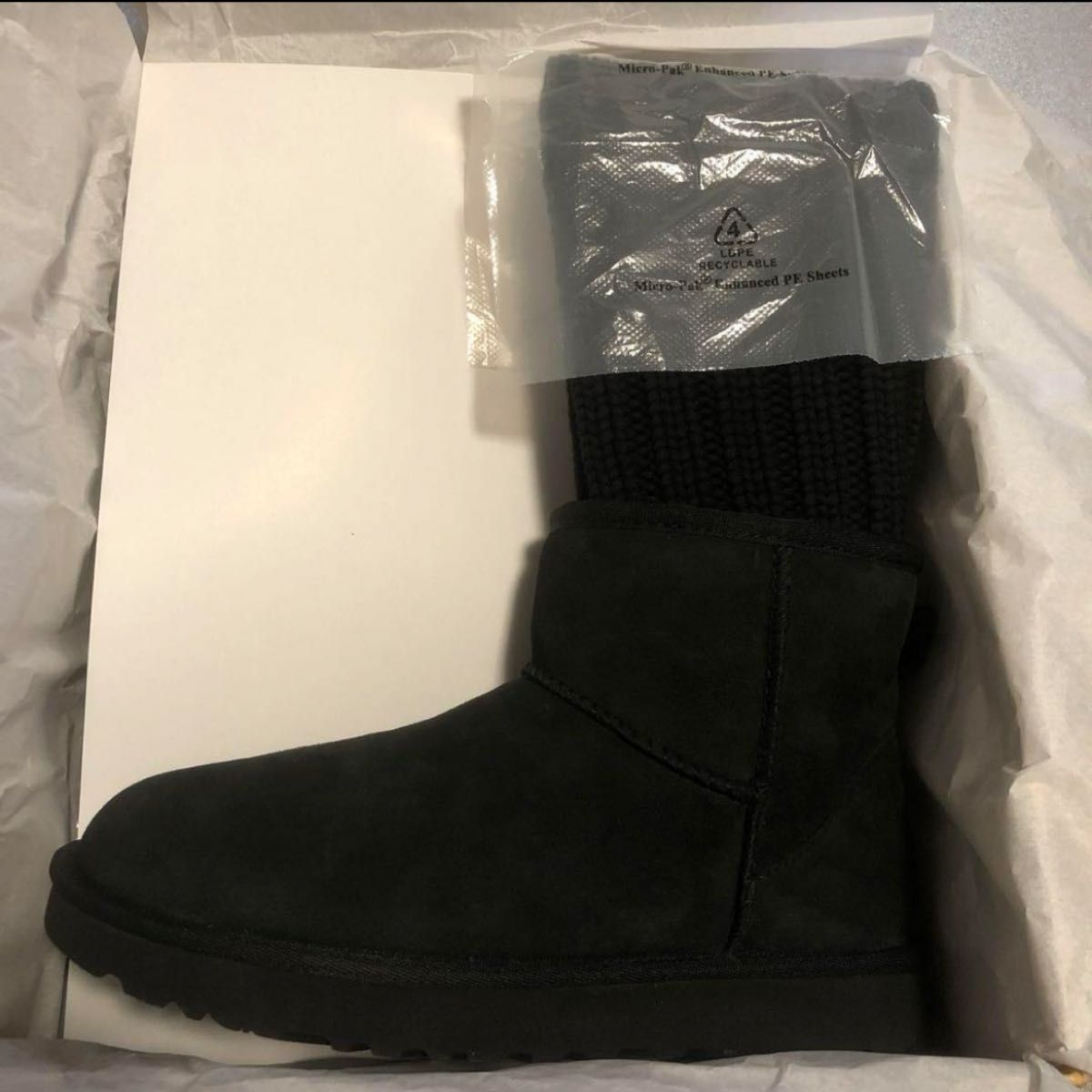 UGG sacai サカイ ニット クラシック ショートII 24cm｜Yahoo!フリマ