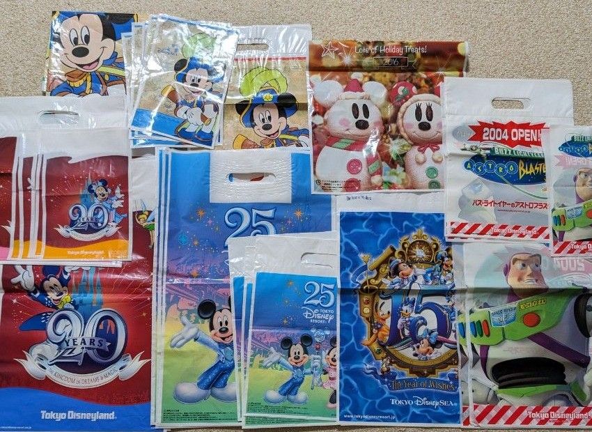 ディズニーリゾート ランド シー ショッパー ビニール袋｜Yahoo!フリマ