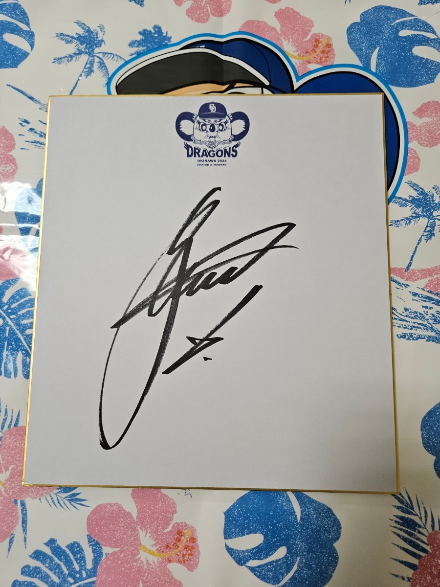 Yahoo!オークション - 中日ドラゴンズ 中田翔選手♯6 直筆サイン入り20