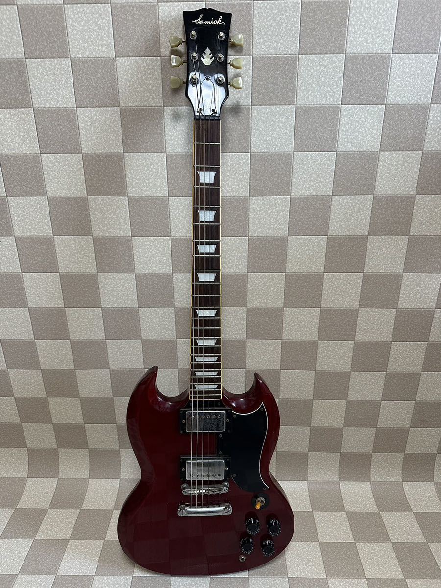 Yahoo!オークション - Samick サミック エレキギター SG-CH 現状品 音