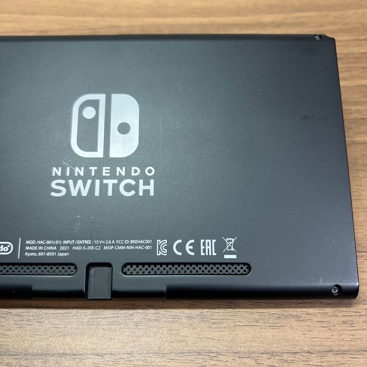 本体美品・2021年製 Nintendo Switch HAD バッテリー強化型 本体