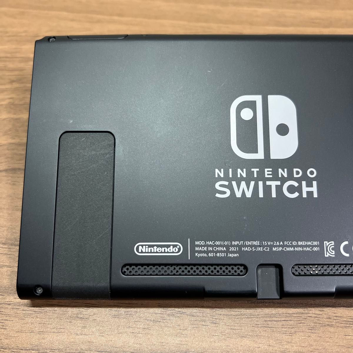 本体美品・2021年製 Nintendo Switch HAD バッテリー強化型 本体