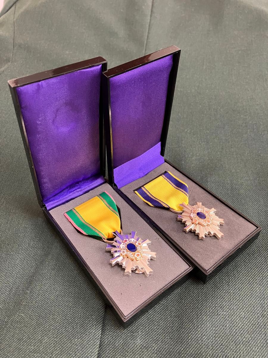 防衛功労章 第3級防衛功労章 自衛隊 ミリタリー 略綬 勲章 メダル