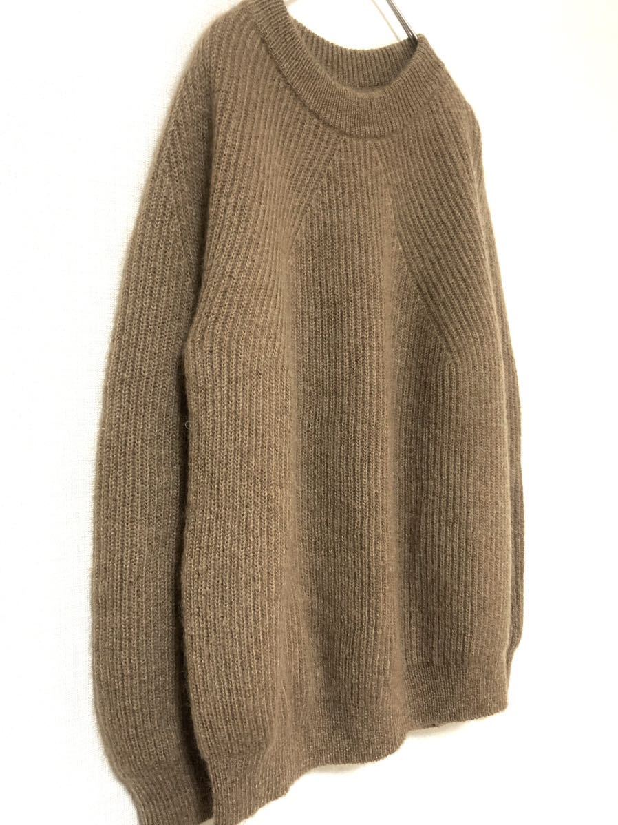 バトナー BATONER シグネチャークルーネック ニット セーター モヘア