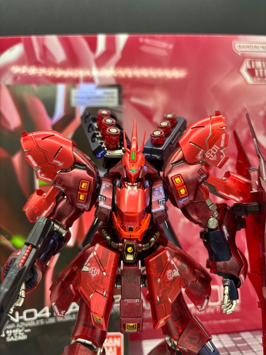 RG サザビークリアカラー 全塗装完成品｜Yahoo!フリマ（旧PayPayフリマ）