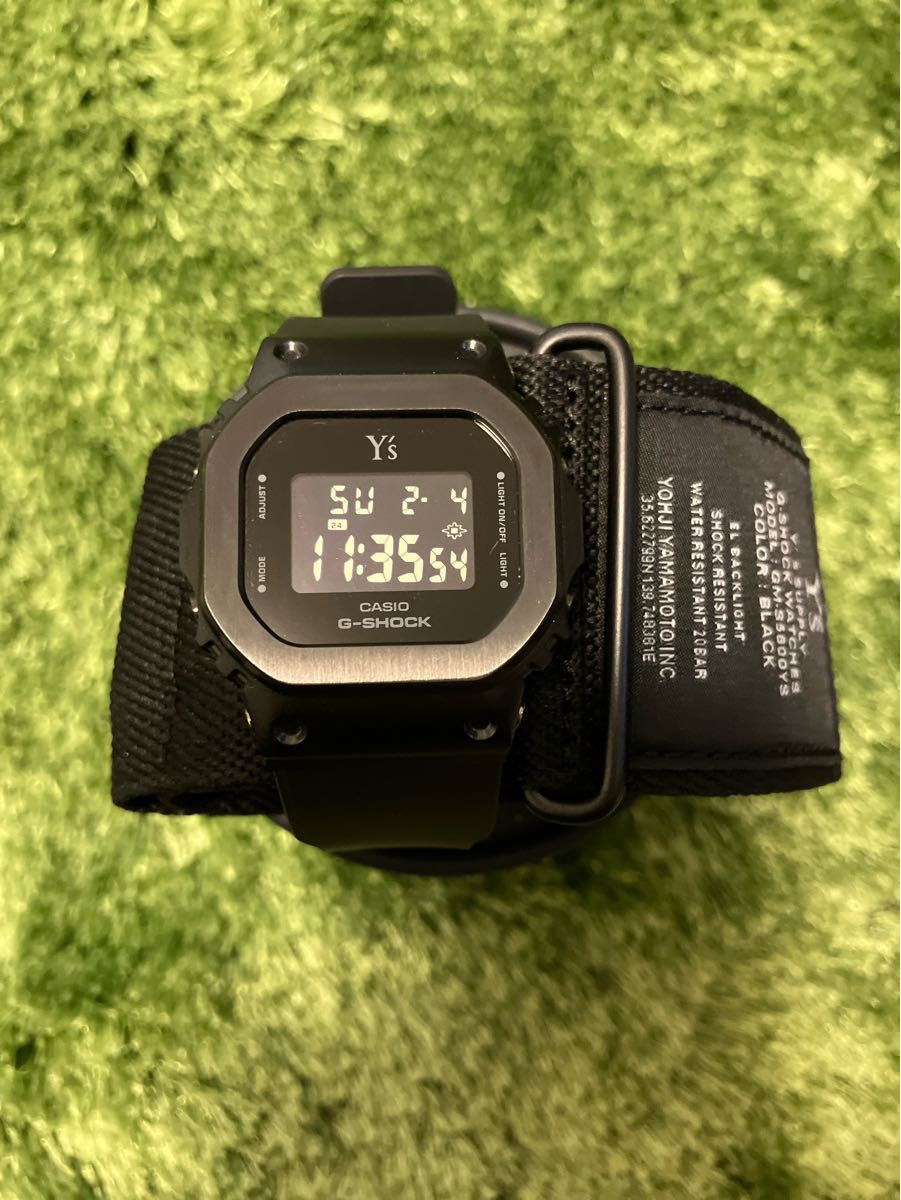 Y's Yohji Yamamoto x G-SHOCK/ワイズ ヨウジヤマモト GM-S5600YS-1JR