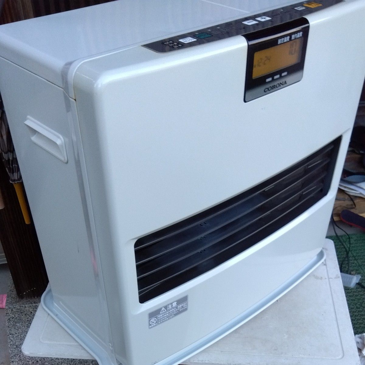 シャッター式】 コロナ 石油ファンヒーター FH-EX6713BY (2013年製
