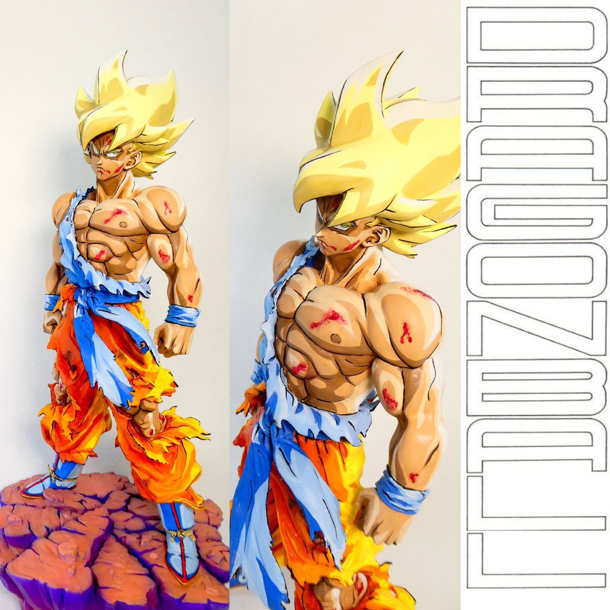 ドラゴンボールフィギュアアニバーサリースーパーサイヤ人孫悟空二次元