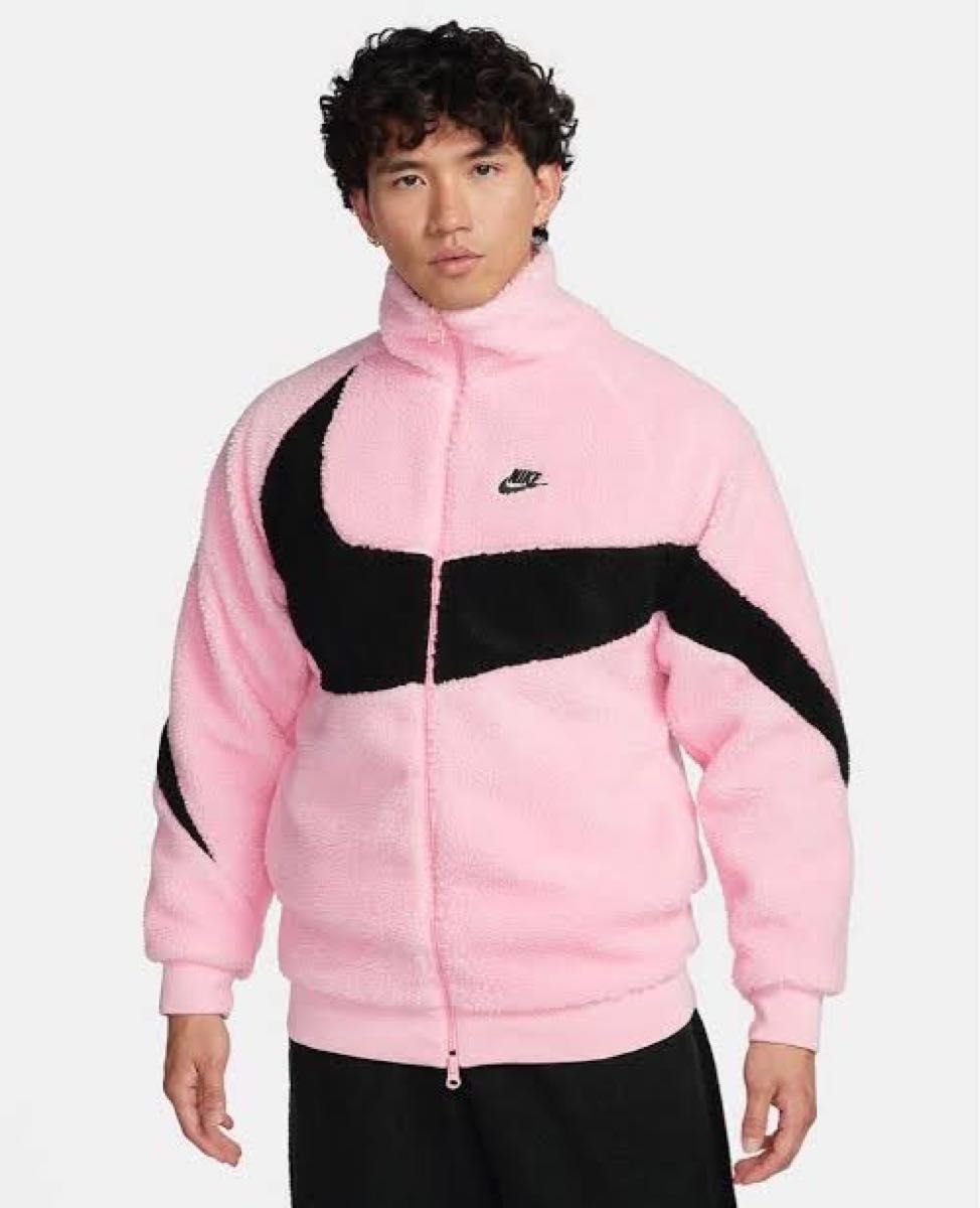 ナイキ NIKE メンズビッグスウォッシュ リバーシブルボア ジャケット