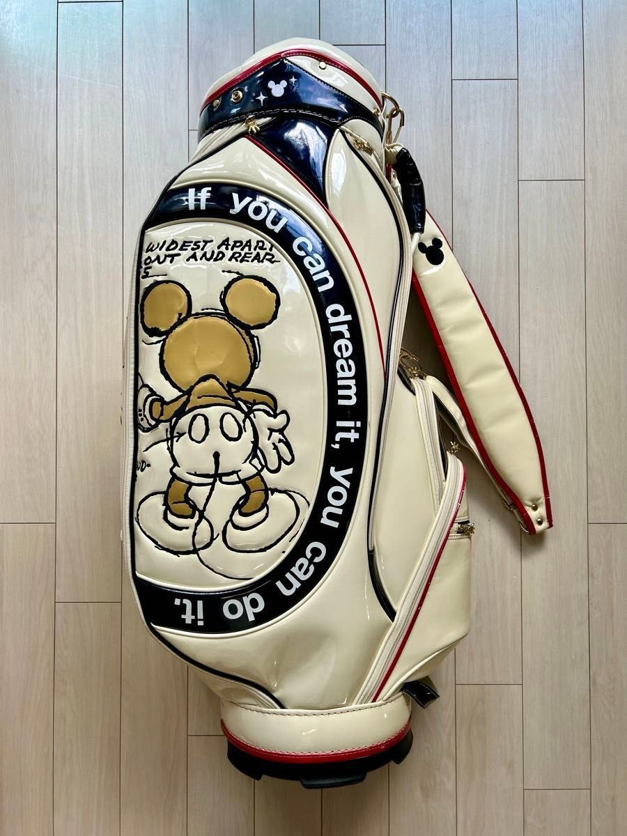 キャディバッグ 白 ディズニー110周年記念モデル｜Yahoo!フリマ（旧