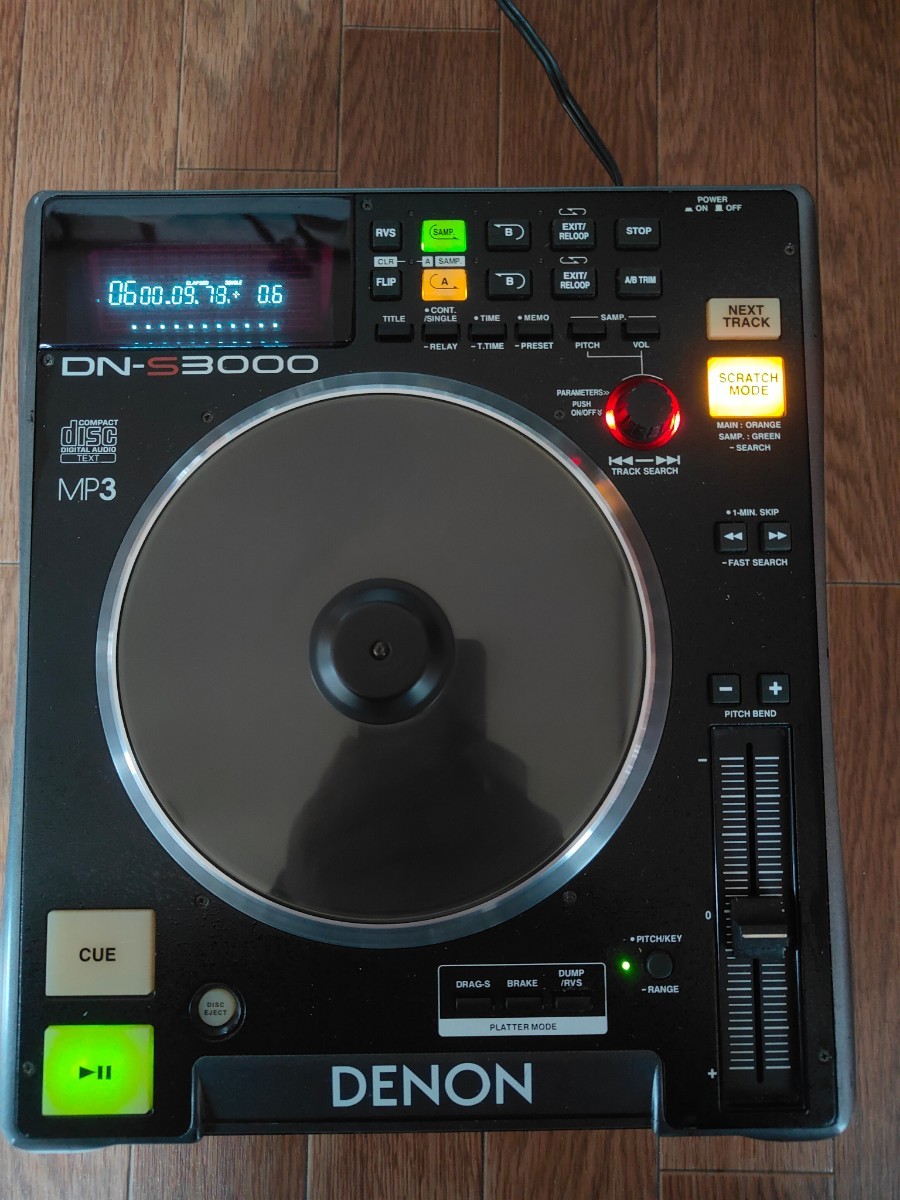 Yahoo!オークション - 送料込みDENON DN-S3000 プラッターが回るCDJ mp
