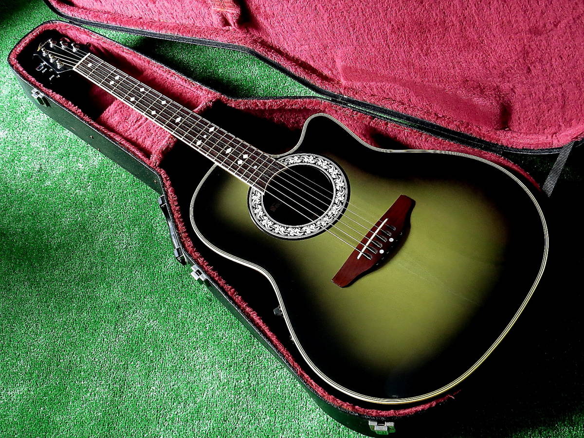 Yahoo!オークション - 即決 Ovation エレアコギター 良音オベーション