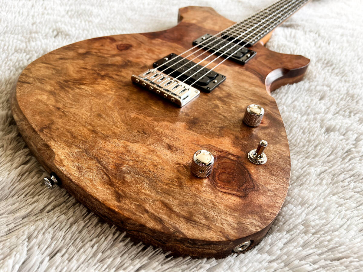 ハンドメイド】オリジナルシェイプ・ブビンガ1Pボディ/ロースト