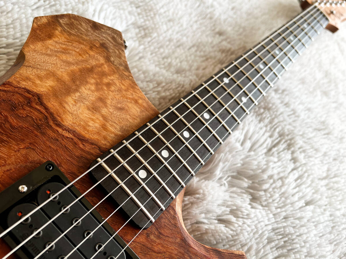 ハンドメイド】オリジナルシェイプ・ブビンガ1Pボディ/ロースト