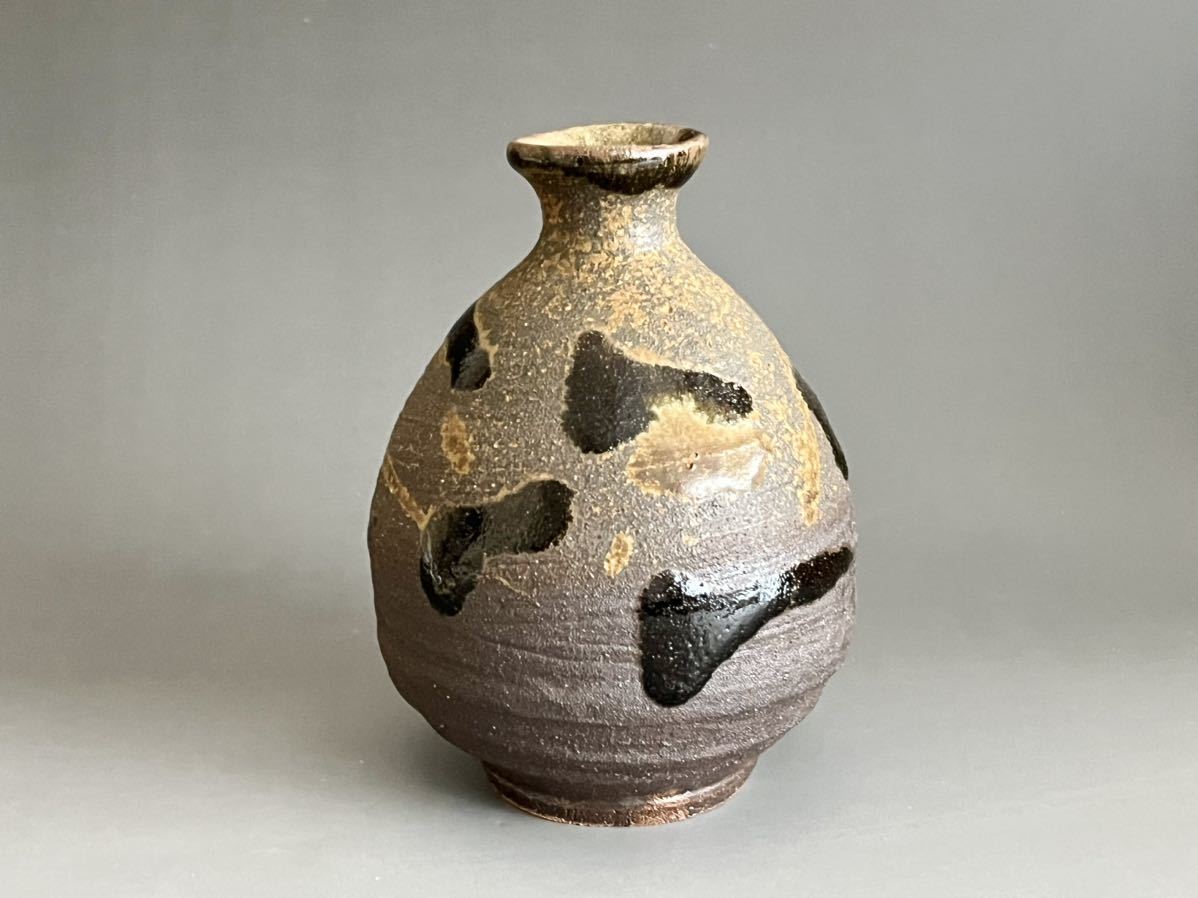 Yahoo!オークション - 人間国宝 田村耕一 鉄釉 徳利 酒器 一輪挿