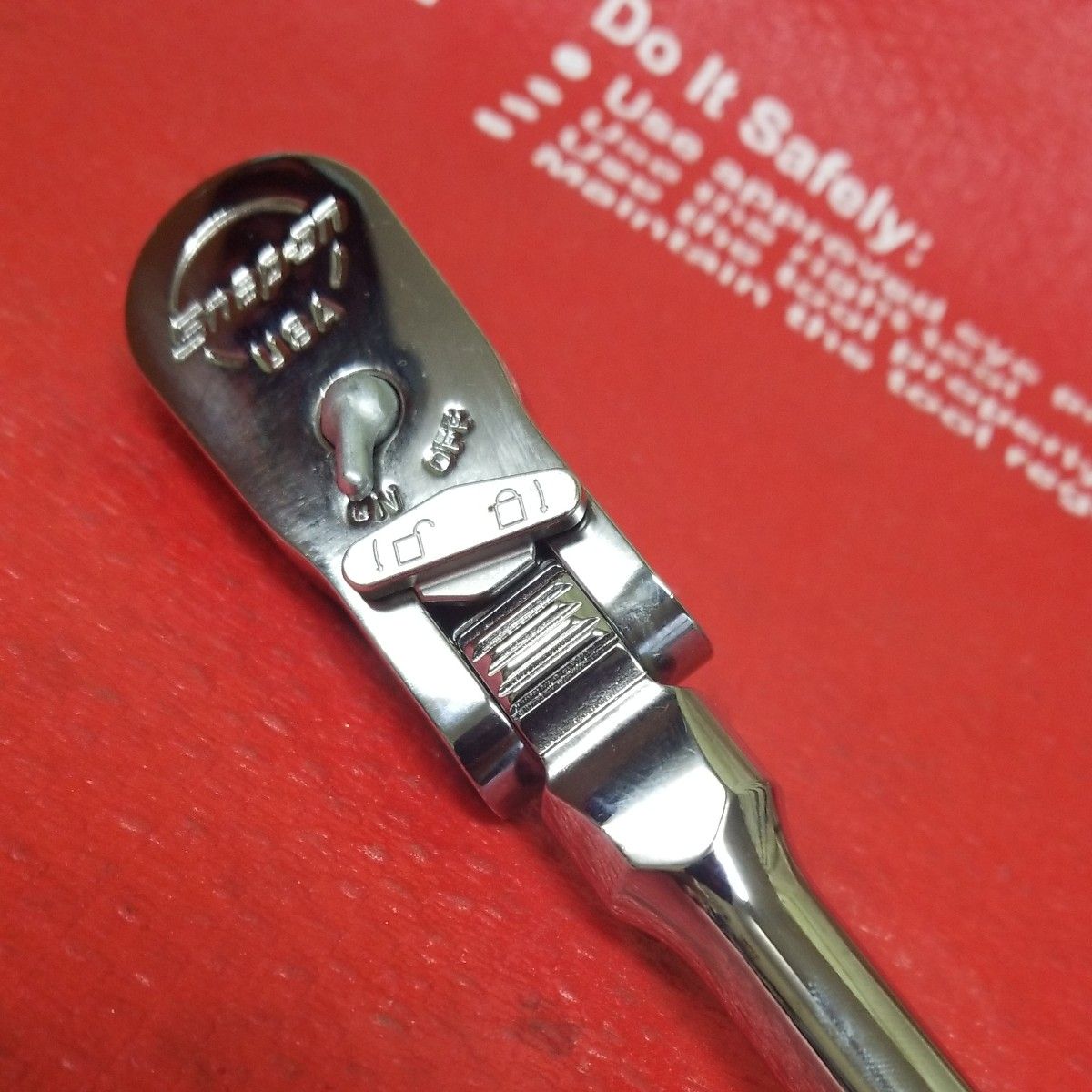 Snap-on 3/8 ロッキングロングフレックスラチェット FLX80B｜Yahoo