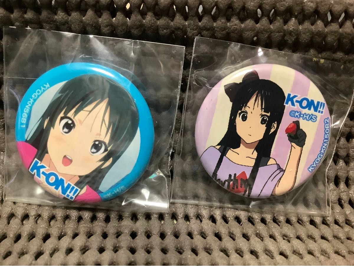 けいおん！ 箔押し缶バッジ 秋山澪 けいおん!! Come with Me!! 2011