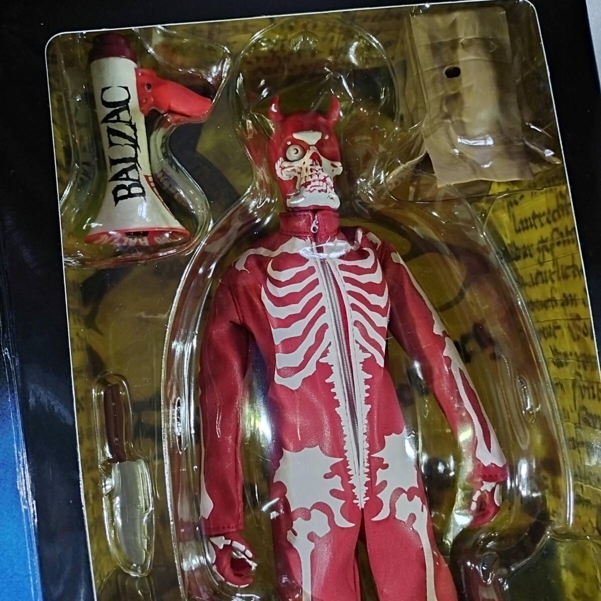 送料込み バルザック 紙袋男 BALZAC PAPER BAG MAN “ZODIAC 308”（赤