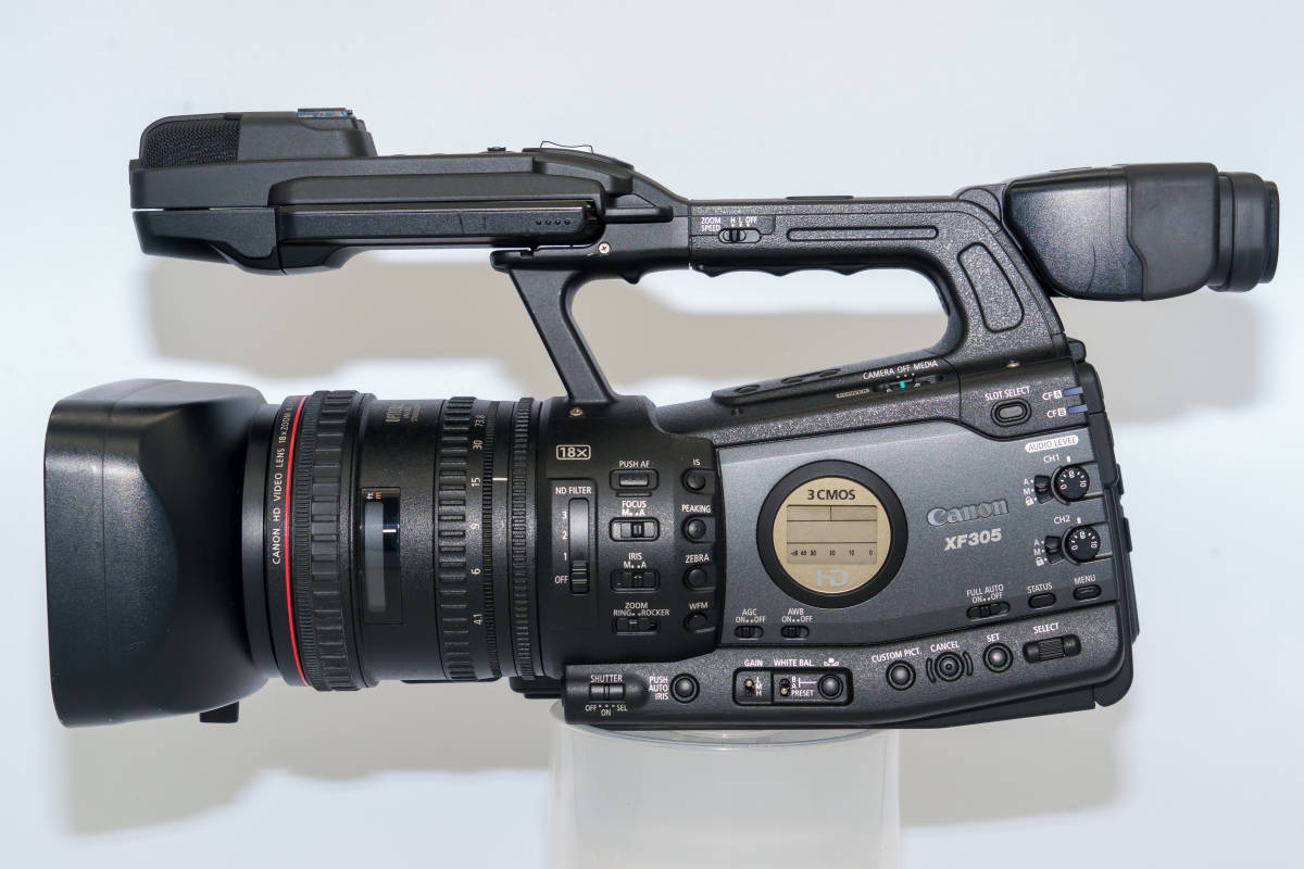 Yahoo!オークション - Canon キャノン 業務用デジタルビデオカメラ XF