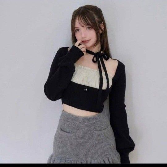 ANDMARY Mew frill tops アンドマリー アンドマリー ANDMARY mew frill