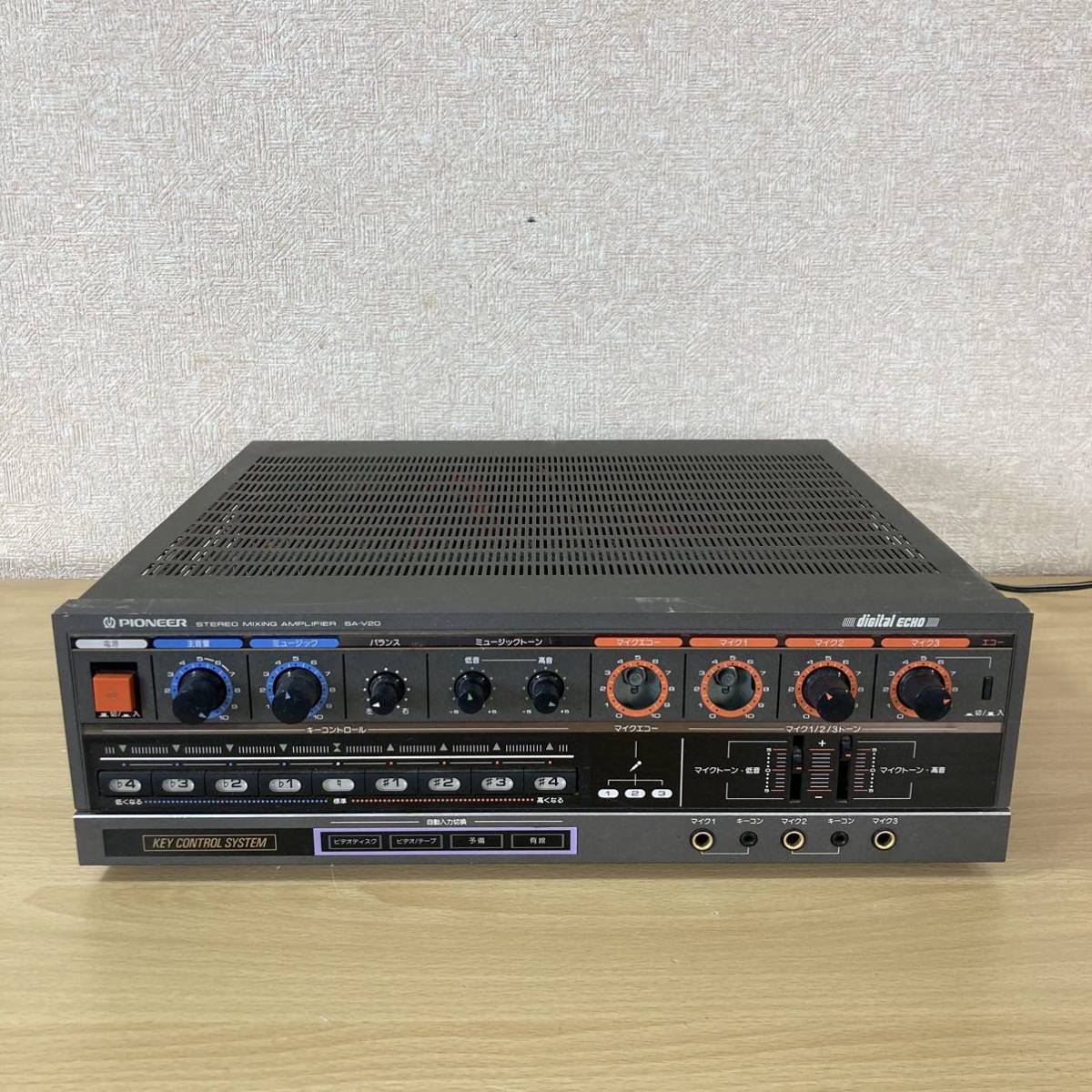 Yahoo!オークション - PIONEER パイオニア SA-V20 MIXING AMPLIFIER ミ