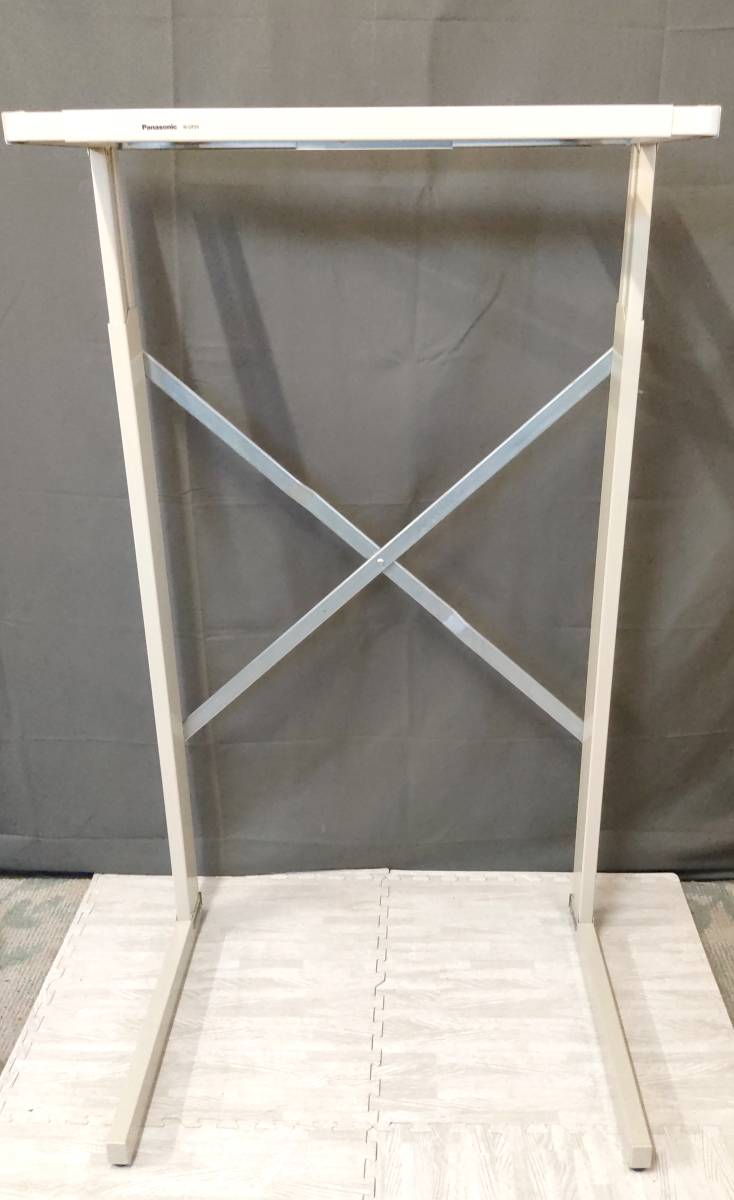 送料無料 Panasonic 高115～139×幅64～88(cm 乾燥機 置台 スライド式
