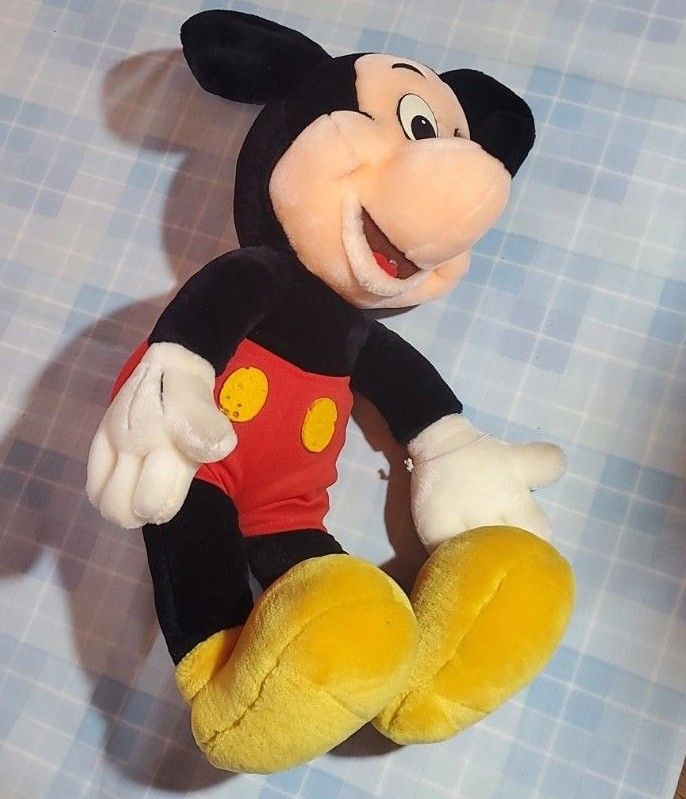 ミッキーマウス ぬいぐるみ 1998年製 レトロ ミッキーマウス
