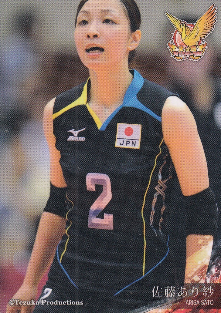 Yahoo!オークション - 佐藤あり紗 女子バレーボール 火の鳥NIPPON ト