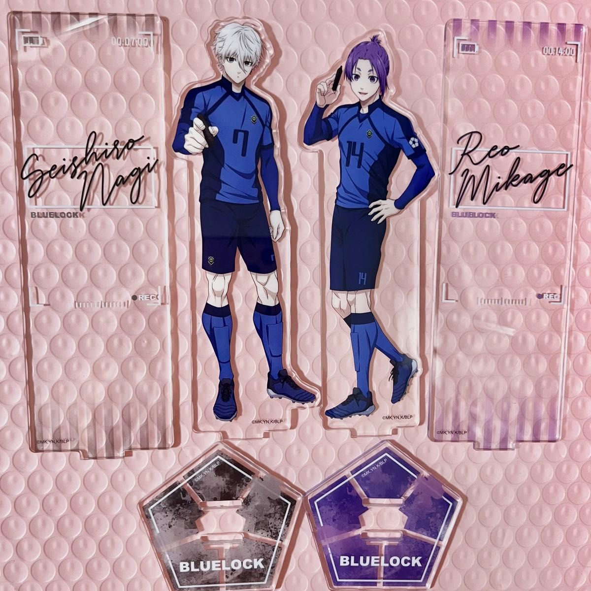 ブルーロック 凪誠士郎 御影玲王 サイン アクリルスタンド｜Yahoo