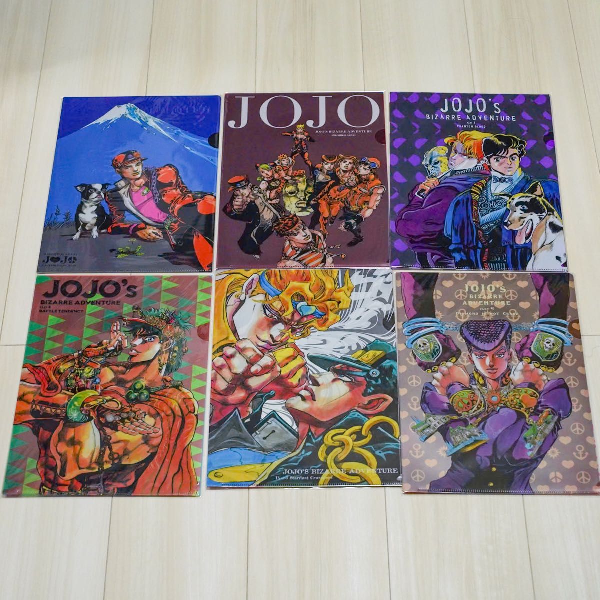ジョジョ展 2012 クリアファイル 全種12枚セット ジョジョ展 2012