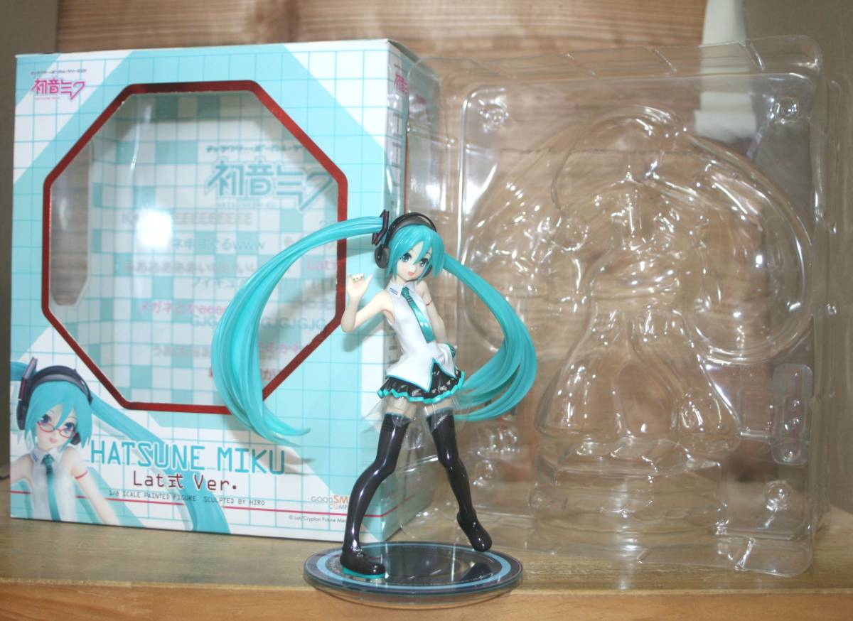 Yahoo!オークション - 開封品 初音ミク Lat式Ver. (1/8 グッドスマイル