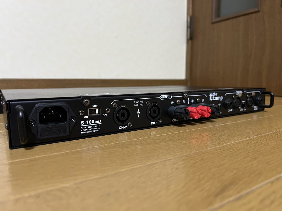 Yahoo!オークション - ③ドイツ製プロ仕様パワーアンプthomann S-100mk