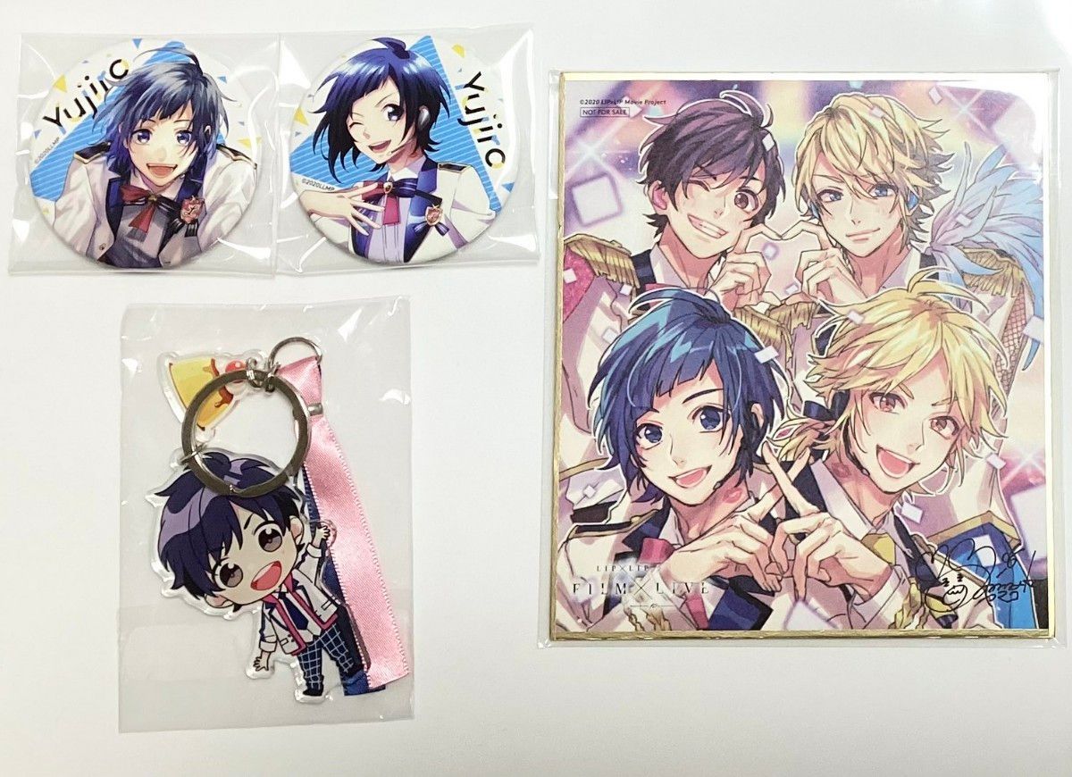 ハニーワークス ハニワ LIP×LIP 勇次郎 あすかな 星空 缶バッジ 色紙