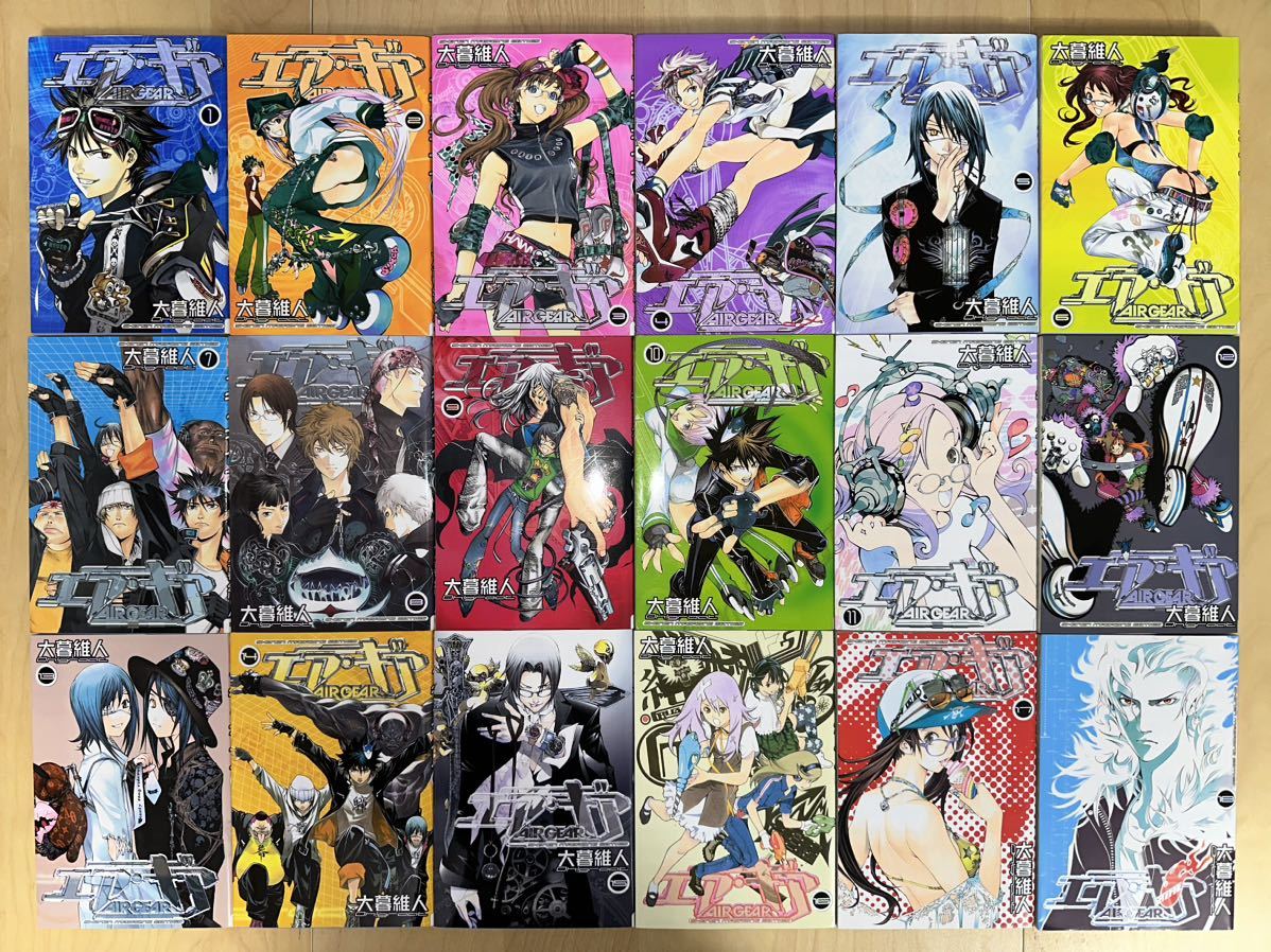 大暮維人 エア・ギア 全37巻 全巻初版｜Yahoo!フリマ（旧PayPayフリマ）