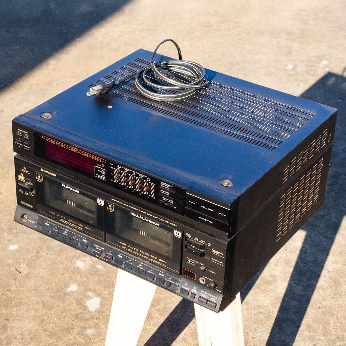 Pioneer DC-X303 ダブルカセットデッキアンプ｜Yahoo!フリマ（旧PayPay