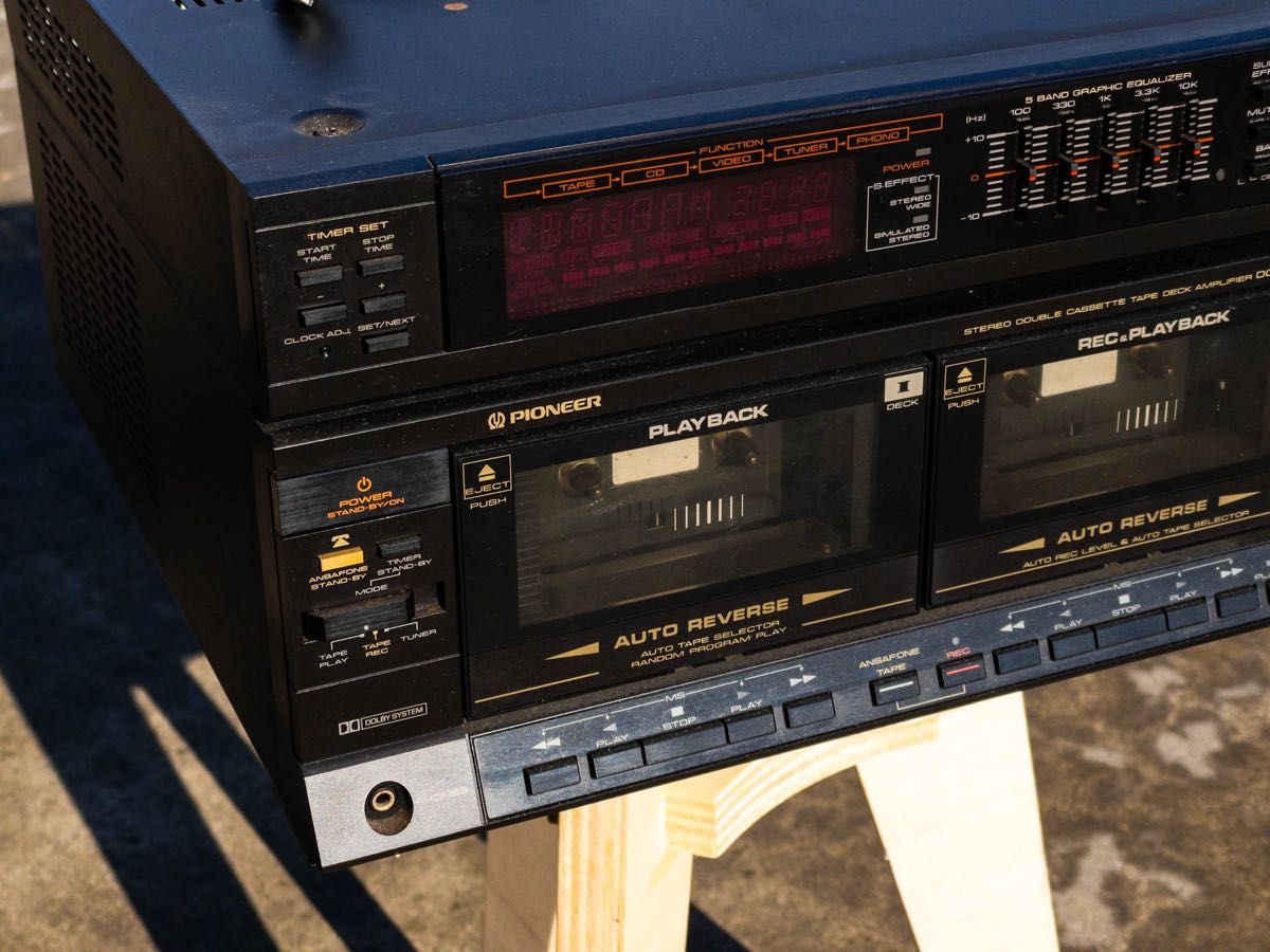 Pioneer DC-X303 ダブルカセットデッキアンプ｜Yahoo!フリマ（旧PayPay