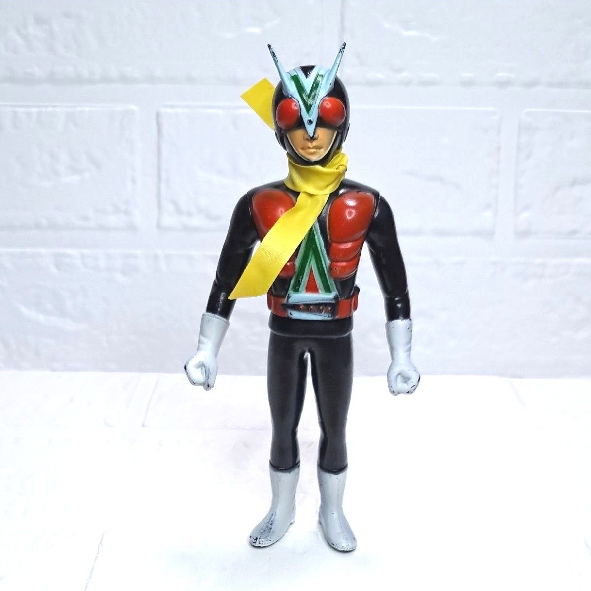 ライダー マン 激レア 4 号 ライダー 超希少 ソフビ ミドルサイズ 放送