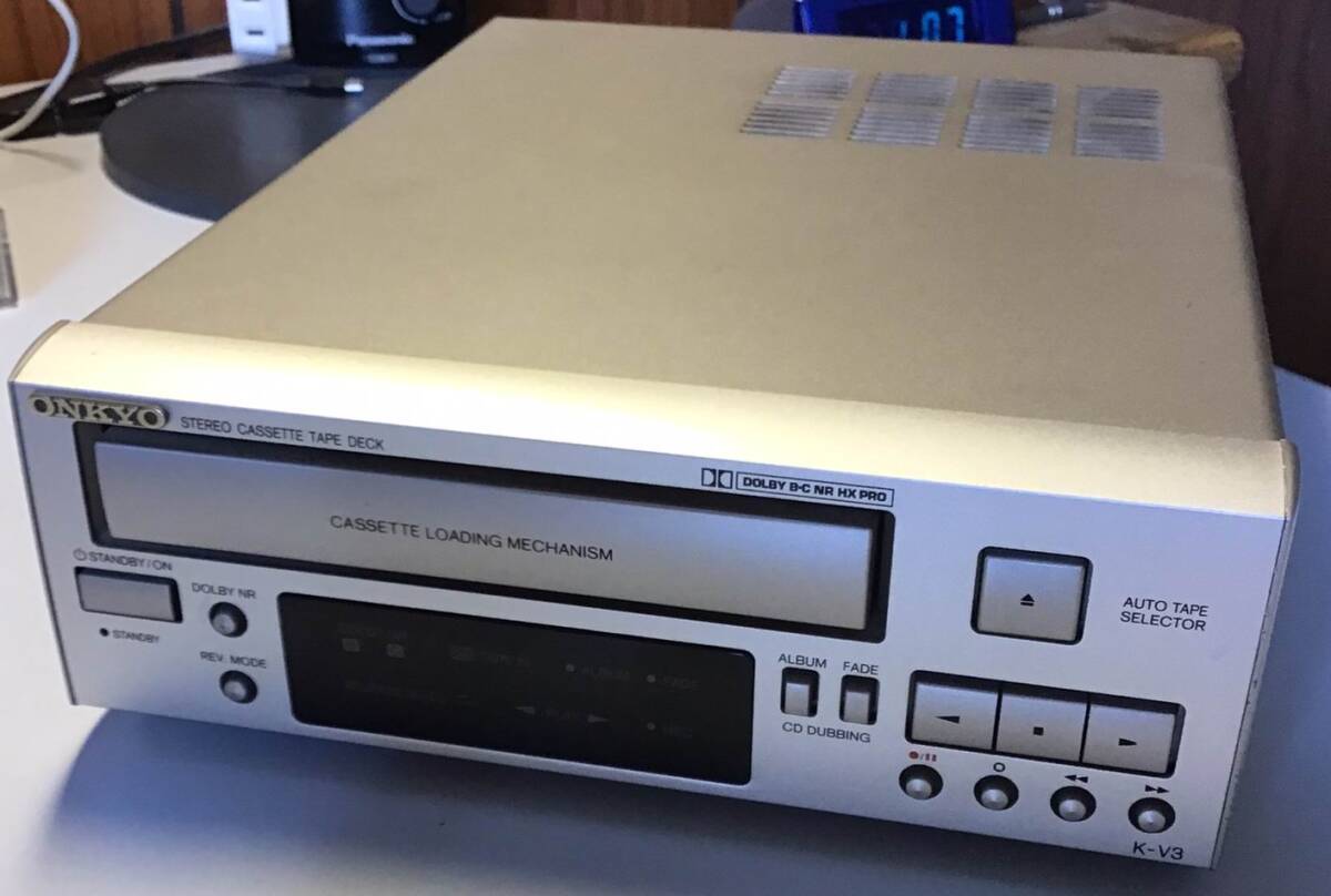 Yahoo!オークション - ONKYO K-V3 カセットテープ デッキ オンキョー S
