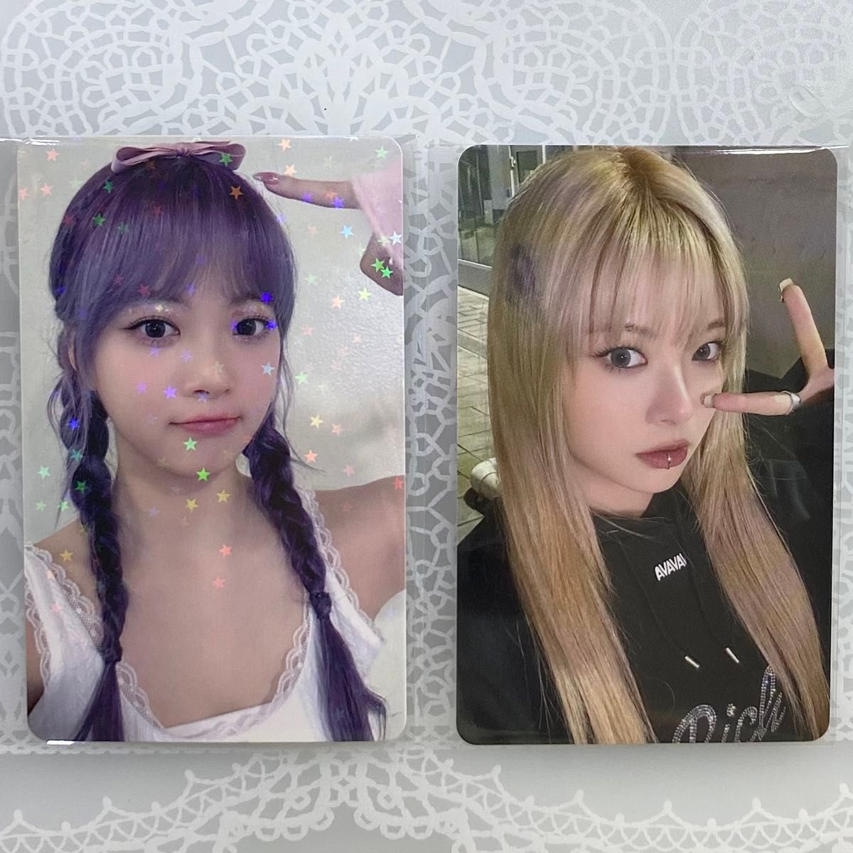 LE SSERAFIM EASY WJ 来日記念 当選 トレカ ウンチェ LE SSERAFIM EASY