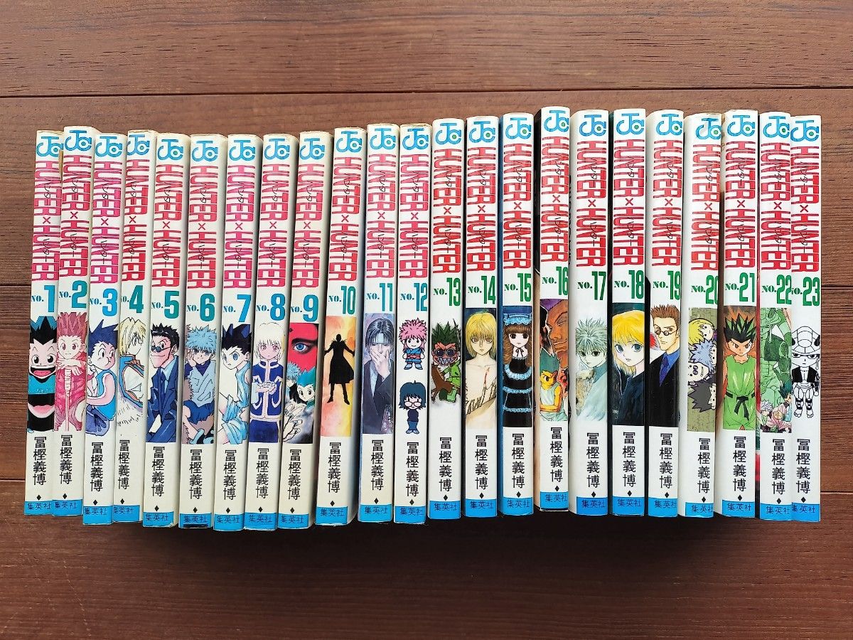 HUNTER×HUNTER 1〜36巻セット ☆透明ブックカバー付き HUNTER×HUNTER 1